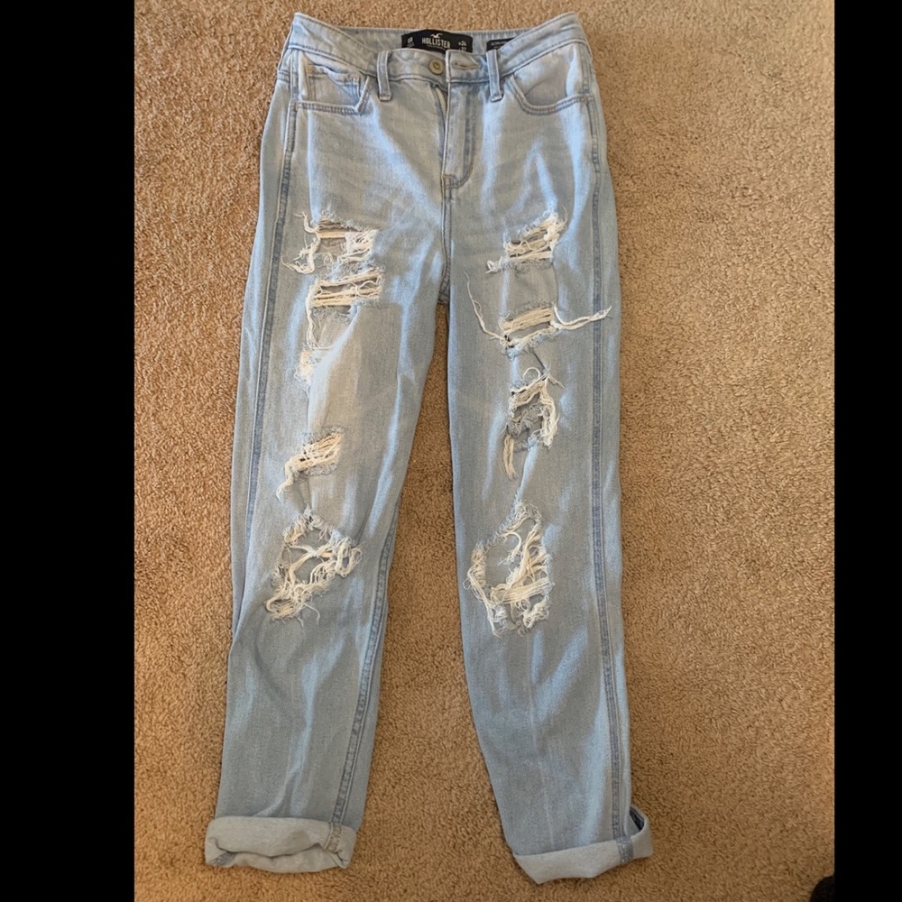 💥 high rise hollister mom jeans